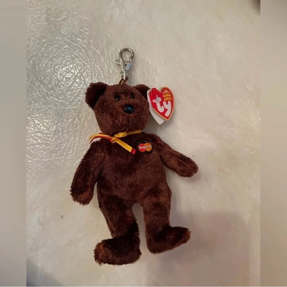 TY Beanie Buddy and Baby - MC MASTERCARD Bear (Credit Card
Exclusive) NWT - Picture 14 of 15